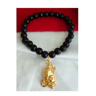 Lord Shiva Shivling Charm Beads Bracelet 